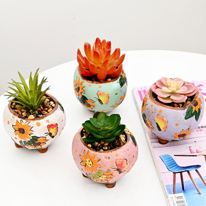 Macetas de Cerámica HY7 para Plantas Suculentas Pequeñas, Macetas para Bonsái, Macetas para Flores, Decoración del Hogar - Product Image 2