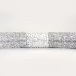 Tuyau composite en aluminium et tissu de fibre de verre <span class=keywords><strong>Conduit</strong></span> flexible de ventilation d'échappement pour <span class=keywords><strong>conduit</strong></span> flexible <span class=keywords><strong>isolé</strong></span> HVAC - Product Image 3