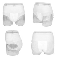 Culottes menstruelles jetables à taille haute très élastiques pour femmes, culottes d'incontinence jetables, sous-vêtements menstruels pour femmes