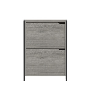 Modern Flip Sliding Door Living Room <strong>Hallway</strong> Furniture Wooden <strong>Small</strong> Home Storage Shoe Rack <strong>Cabinet</strong> - Product Image 4