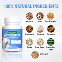 Capsules de booster de fesses OEM Great Effect Complément alimentaire naturel pour stimuler les fesses et favoriser la gestion saine du poids Capsules