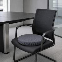 Coussin de siège respirant, lavable et anti-escarres en POE pour fauteuil roulant et chaise de bureau, soulagement de la sciatique et soutien du coccyx