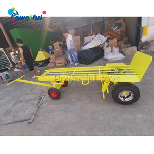 עגלת גרירה חשמלית מסחרית, עגלת יד חשמלית ממונעת למתנפחים - Product Image 5