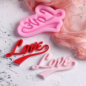 MUYULINS Love Letter <b>Silicone</b> Mold, suitable gummy candies, essential <b>silicone</b> mold for kitchen and dining, love letter - Product Image 1