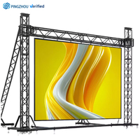 Pantalla LED Portátil P3.91 de Alquiler para Escenarios de Iglesia, Fondo de Escenario, Panel de Pantalla LED para Eventos al Aire Libre