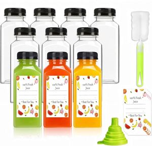 Offre Spéciale – Bouteille Ronde en PET de 250 ml à Prix Avantageux avec Bouchon à Vis et Impression Sérigraphique pour Sodas et Thés - Product Image 1