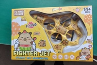 Avion télécommandé Spider-Man à LED avec fonction de vol stationnaire automatique et de suivi, avion de chasse RC 2,4G, jouet pour enfants