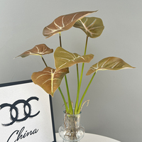 QYYM-414 petit 3 têtes Offre Spéciale Style nordique simulé plante verte arbre maison marché décoration