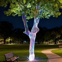Guirlandes lumineuses LED pour arbre, étanches IP65, télécommandées, pour intérieur/extérieur, lumières féériques, jardin, mariage, paysage, parc, Noël