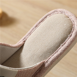 Cotton and Linen Soft Soled <b>Slippers</b> Indoor Floor Non-slip Winter House <b>Slippers</b> - Product Image 5