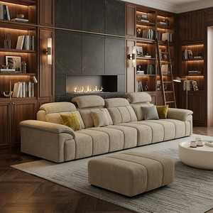 Canapé modulaire fonctionnel en chenille personnalisable - Sectionnel extra profond - Directement de l'usine spécialisée de Ganzhou - Product Image 1