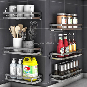 Armoire <span class=keywords><strong>de</strong></span> cuisine multifonctionnelle Étagère murale suspendue pour pot à épices Mason - Product Image 5