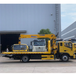 2024 nouveau camion élévateur à roues FOTON à plat pas cher avec grue corps de dépanneuse à plate-forme robuste à vendre - Product Image 4