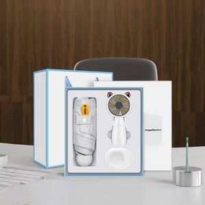 <span class=keywords><strong>Promo</strong></span> Hadiah Souvenir Pernikahan Musim Panas, Set Kipas Tangan Mini & Payung dengan Logo Perusahaan Custom untuk Tamu, Hadiah Ulang Tahun - Product Image 4