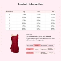 Vestido de Baile Latino para Niñas de 6 a 16 Años, Traje de Gimnasia y Patinaje Artístico con Braguitas Integradas, Ropa Deportiva