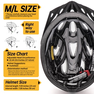 Casques de vélo de haute qualité pour adultes avec lumières LED, casques de cyclisme, casque de vélo, lunettes de vélo, casque de vélo Kaski - Product Image 6