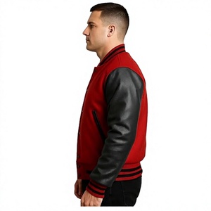 Custom Varsity Letterman <b>Jacket</b> OEM ODM College <b>Baseball</b> <b>Bomber</b> <b>Jacket</b> Manufacturer - Product Image 2