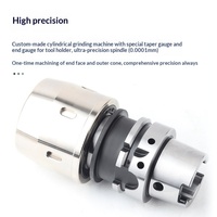 Porte-outil haute puissance HSK63A-C32 pour machine à cinq axes haute vitesse, support de fraise en acier au tungstène, haute précision, droit