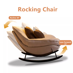 <span class=keywords><strong>Fauteuil</strong></span> inclinable moderne pour salon et chambre, chaise de relaxation, chaise <span class=keywords><strong>à</strong></span> <span class=keywords><strong>bascule</strong></span> confortable pour adultes - Product Image 2
