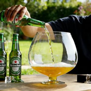 Jarrón <span class=keywords><strong>de</strong></span> Vidrio Transparente <span class=keywords><strong>de</strong></span> Base Ancha y Copas <span class=keywords><strong>Gigantes</strong></span> para Vino/Cerveza con Diseño <span class=keywords><strong>de</strong></span> Tallo, Jarrón Tipo Cáliz <span class=keywords><strong>de</strong></span> Gran Capacidad para Fiestas y Eventos - Product Image 6