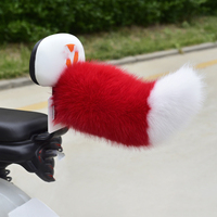 Queue de renard électrique mignonne en peluche qui bouge, télécommandée, pour décoration universelle de voiture, scooter et moto