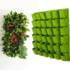 Macetas de fieltro <span class=keywords><strong>Vertical</strong></span> para jardín, accesorio para colgar en la pared, para cultivo <span class=keywords><strong>Vertical</strong></span> - Product Image 2