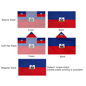 Drapeau national résistant aux intempéries 5x8 pieds, double couture, extrémité renforcée, tête renforcée - Product Image 3