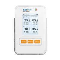 Elitech-Registrador de datos de temperatura y humedad con WiFi, sensor interno, Registrador de temperatura, aplicación en la nube, más de 2 uds.