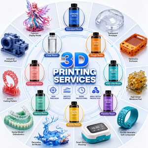 บริการพิมพ์ 3 มิติ ชิ้นส่วนไฟรถยนต์ Precision PC ด้วยกระบวนการ FDM สำหรับการพัฒนาต้นแบบตามสั่ง - Product Image 1