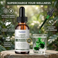 Fournisseur de gouttes liquides de complexe cuivre-chlorophylle pour boisson détox à marque privée, supplément amincissant, chlorophylle liquide originale