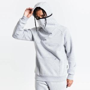 Sweat à capuche personnalisé OEM avec impression unie, cagoule polaire, sweats à capuche masqués pour hommes - Product Image 6