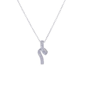 Collier en argent pur S925 avec pendentif en forme de clé magique entièrement serti de diamants, pendentif en diamant luxueux et breloques - Product Image 5