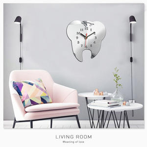 Reloj de Pared con Forma de Dientes, Regalo Promocional, Reloj Dental - Product Image 1