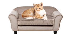 Sofá rectangular de lujo para mascotas, Cama grande para perro, producto para mascota - Product Image 5