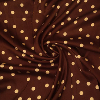 Tissu satiné imprimé numérique à motif floral dégradé RTS 75 g/m² - Faible quantité minimale de commande pour robe et foulard