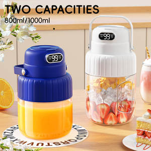Accessoires de cuisine : Presse-agrumes portable USB, extracteur de jus lent pour oranges, mini-machine à jus en forme de tasse - Product Image 6