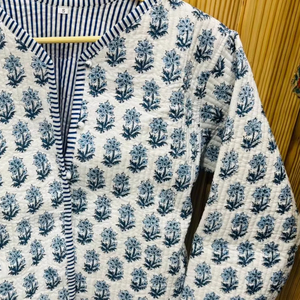 New Arrival Cotton Quilted <b>Patchwork</b> <b>Jacket</b> Boho Style Quilted Handmade <b>Jackets</b>, Gifts Button Closer <b>Jacket</b> for Women Gifts - Product Image 2