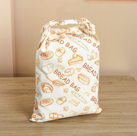 Ensemble de sacs à pain réutilisables en cire d'abeille pour le rangement en cuisine, sacs de rangement écologiques et biodégradables avec doublure en coton et lin