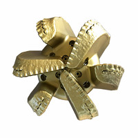 Foret PDC API 17 1/2" 444,5 mm en acier avec lames PDC de qualité supérieure et haute efficacité pour le forage de puits