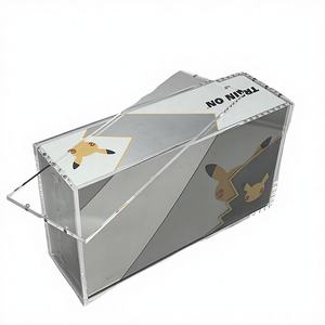 Boîte de présentation en acrylique portable pour la collection <span class=keywords><strong>Ultra</strong></span> <span class=keywords><strong>Premium</strong></span> de Pokémon Celebrations, avec fermeture à vis et couvercle magnétique, protection UPC - Product Image 4