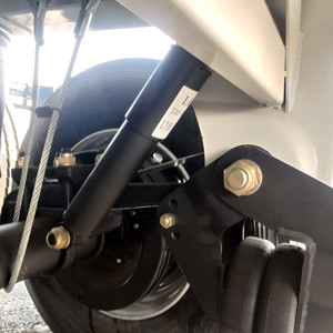 Tri 3 trục <span class=keywords><strong>12</strong></span> bánh xe 50 tấn U loại tipper phía sau Dump Trailer cho đá cát than Giao thông vận tải - Product Image 6