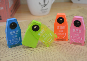 Cho trẻ em màu tẩy rất dễ sử dụng và mát mẻ ROTARY tẩy cho sinh viên và bút chì tẩy thiết lập - Product Image 2