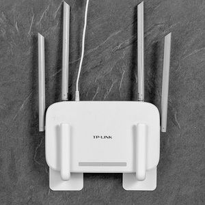 Soporte de pared Qinfeng, soporte fijo de plástico para router, decodificador, multifunción, estilo moderno minimalista - Product Image 3