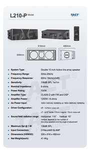 Hoạt động chuyên nghiệp dòng mảng âm thanh thiết lập hội nghị lớn sân khấu ngoài trời hiệu suất đám cưới Hệ thống loa - Product Image 6