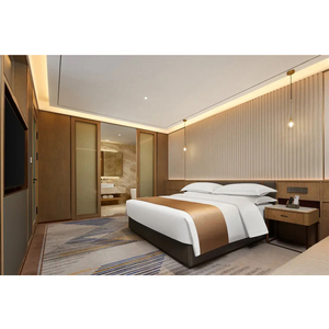 Usine approvisionnement direct moderne 5 étoiles hôtel de mode chambre à coucher chambre de meubles chambre d’hôte ensemble mode - Product Image 1