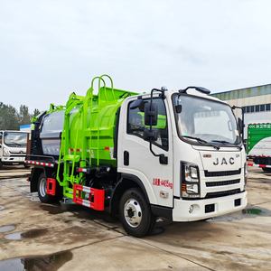 Fabricante <span class=keywords><strong>de</strong></span> vehículos especiales respetuosos con el medio ambiente 8Cubic Kitchen Garbage Collect Transport Vehicle Side-Loading Waste Truck - Product Image 6