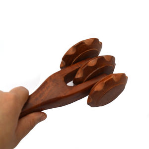 Rouleau de <span class=keywords><strong>Massage</strong></span> Gua Sha en bois, outils de réflexologie, masseur musculaire, pour la relaxation du visage, des bras, des jambes, des jambes et des jambes - Product Image 3