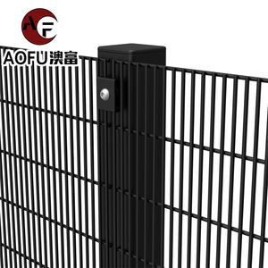 Dễ dàng lắp ráp áo phun thép 3mm Chiều rộng dây 2000mm biack chống LEO 358 hàn hàng rào lưới thép cho hàng rào chống trộm - Product Image 5