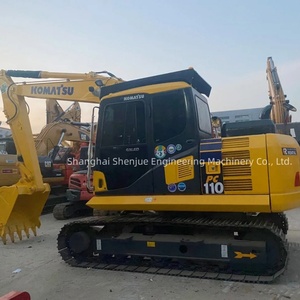 Excavadora de Cadenas Usada Komatsu PC110 de Bajo Precio y Alta Calidad, Maquinaria de Construcción, Equipo Komatsu 110 120 160 - Product Image 3