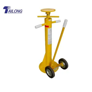 Trailer ổn định jack với SPIN TOP Container xe tải Trailer ổn định jack Heavy Duty Trailer ổn định đứng